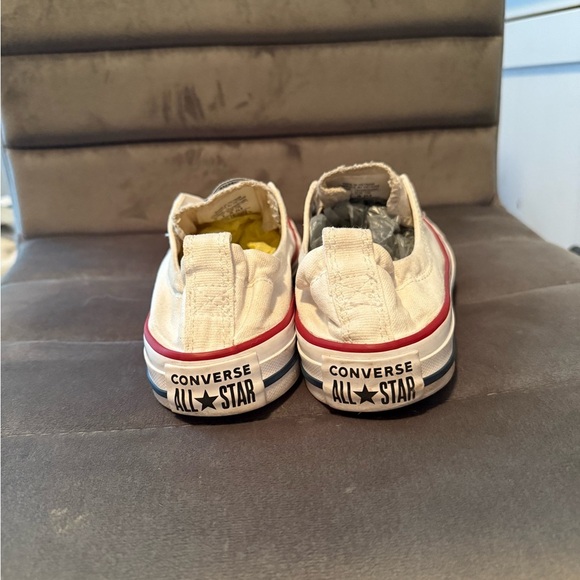 White Slip On Converse Women’s Size 8 - Picture 4 of 4